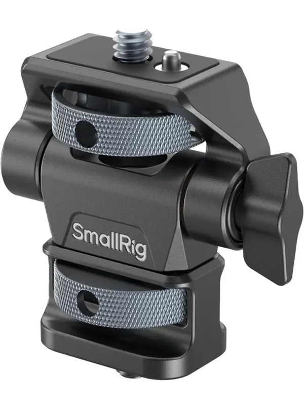 SmallRig 4886 Swivel and Tilt Adjustable Monitor Support with 1/4"-20 Screws