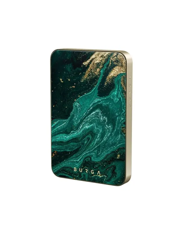 Burga Emerald Pool - MagSafe Power Bank 5000 mAh Gold - 5000 mAh