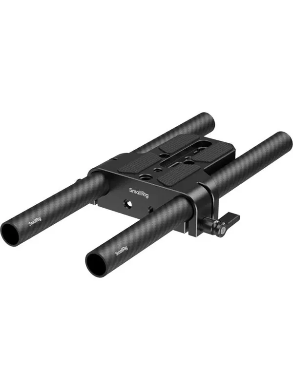 SmallRig 5609 Bottom Mount Plate with Dual 15mm Rod Clamp