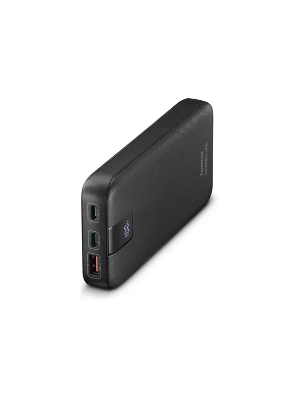 Hama PD 20 Power Pack 20000 mAh 2x USB-C USB-A Fast Charging Anthracite - 20000 mAh
