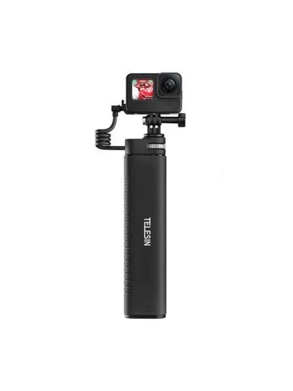 TELESIN Power grip selfie stick (With power bank) - 10000 mAh