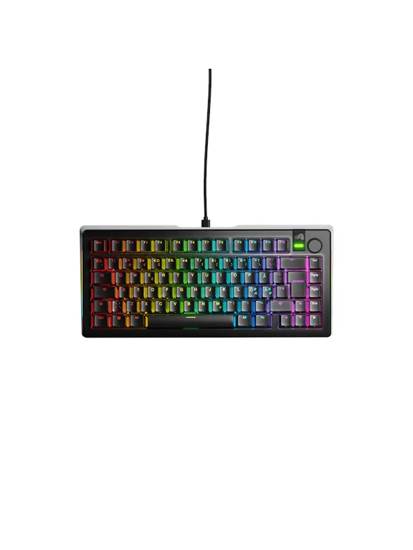 Glorious GMMK 3 Pro 75% - Gaming Keyboard - Utan numpad - Nordisk - Svart