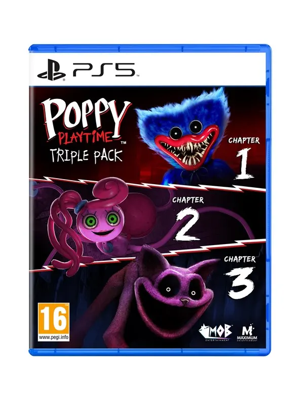 Poppy Playtime Triple Pack - Sony PlayStation 5 - Skräck
