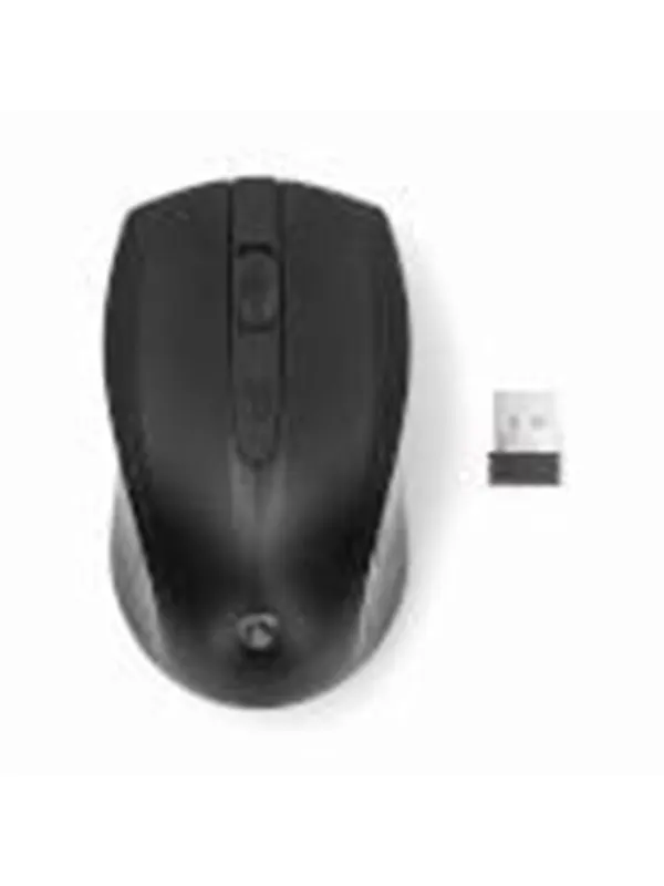 Nedis Mouse | Wireless | 800 / 1200 / 1600 dpi | Adjustable DPI - Mouse - Optic - 4 knappar - Svart