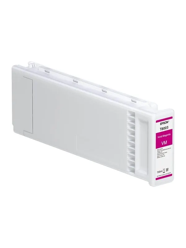 Epson T8003 - vivid magenta - original - ink cartridge