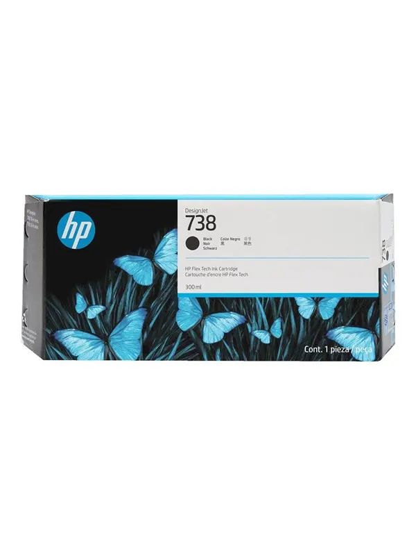 HP 738 / 498N8A - Black Ink