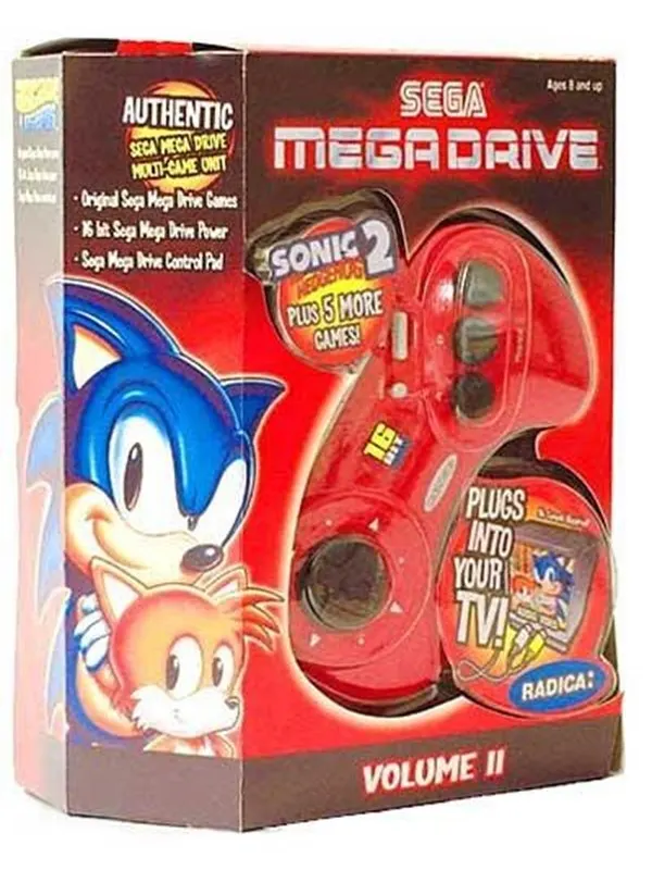 Radica SEGA Genesis (Mega Drive) Plug &amp; Play Mini Console (Volume 2)