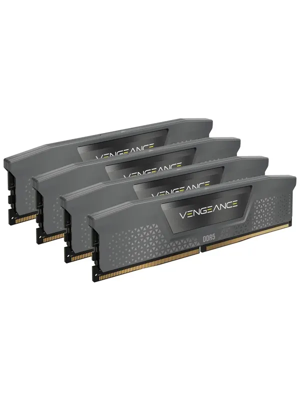 Corsair Vengeance DDR5-6000 - 64GB - CL36 - Quad Channel (4 pcs) - AMD EXPO & Intel XMP - Grå