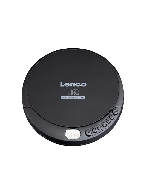 Lenco CD-200 - Portable CD-player with anti-shock - Black
