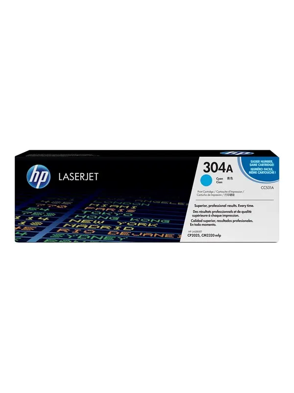 HP 304A / CC531A Cyan Toner