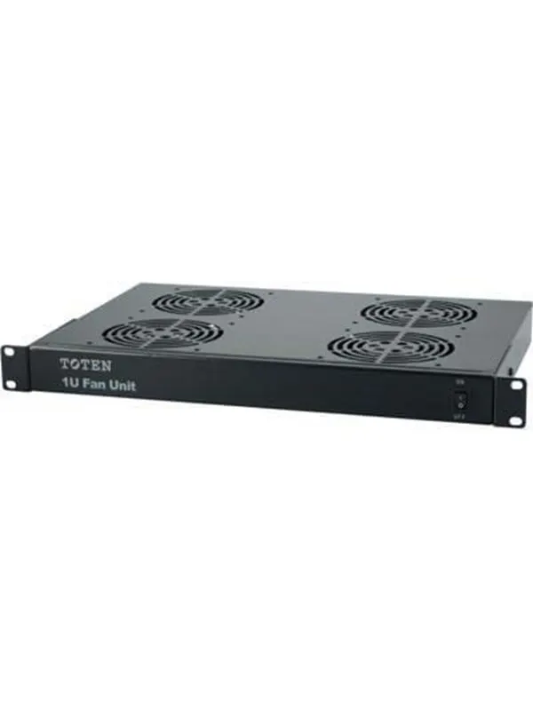 Deltaco 1U 19 "fläkt paket