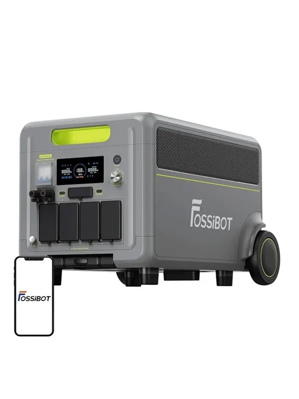 FOSSiBOT FOSSIBOT F7200 7200W Laddstation (Grön)