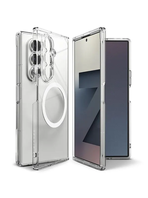 Ringke Magnetic MagSafe Case for Samsung Galaxy Z Fold 7 - Clear