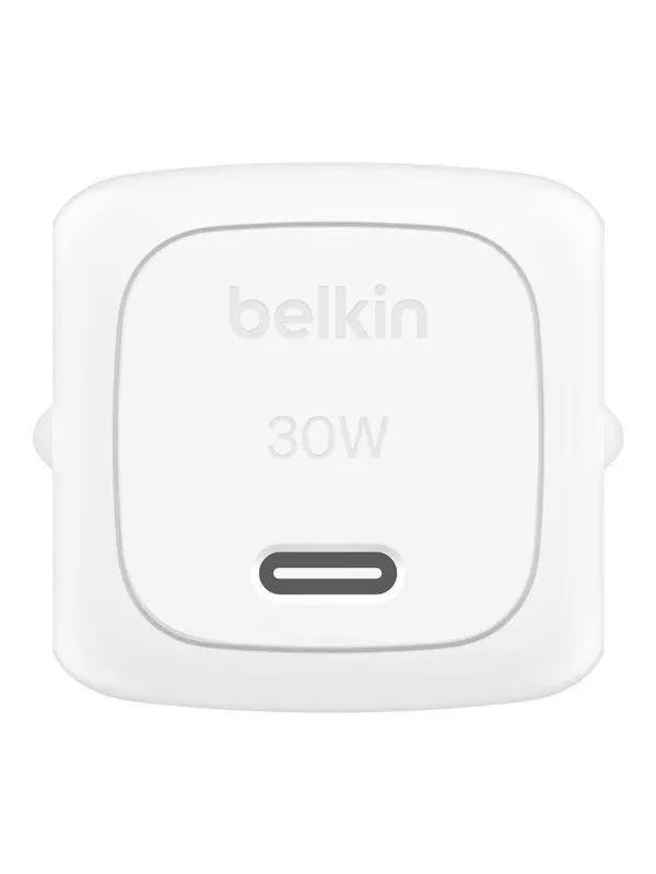 Belkin 30w USB-C Wall Charger White 1 PCS BULK