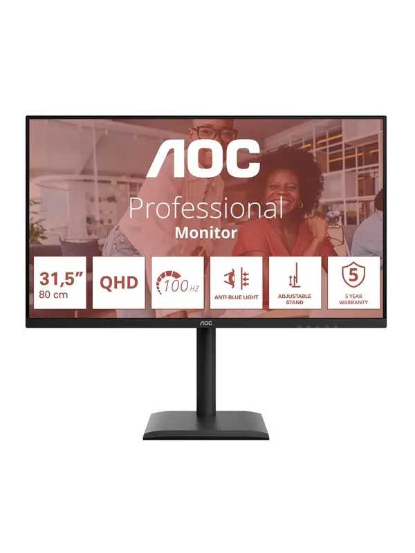 32" AOC Q32E4U - E4 Series - LED monitor - 32" - HDR