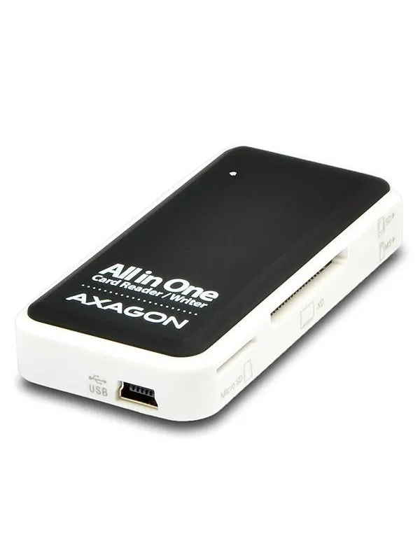 AXAGON Allt-i-ett USB 2.0 MINI-kortläsare/-skrivare