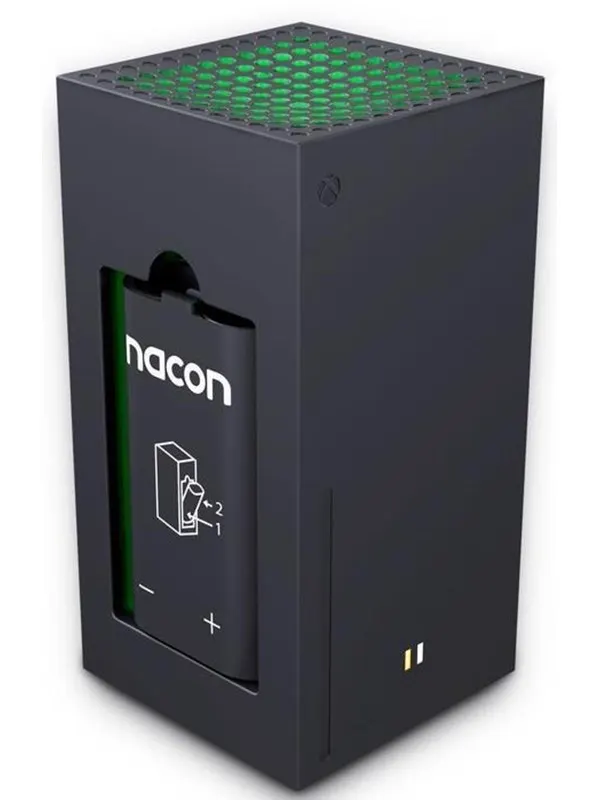 NACON XBX Black Dual External Battery - Wired - Microsoft Xbox One