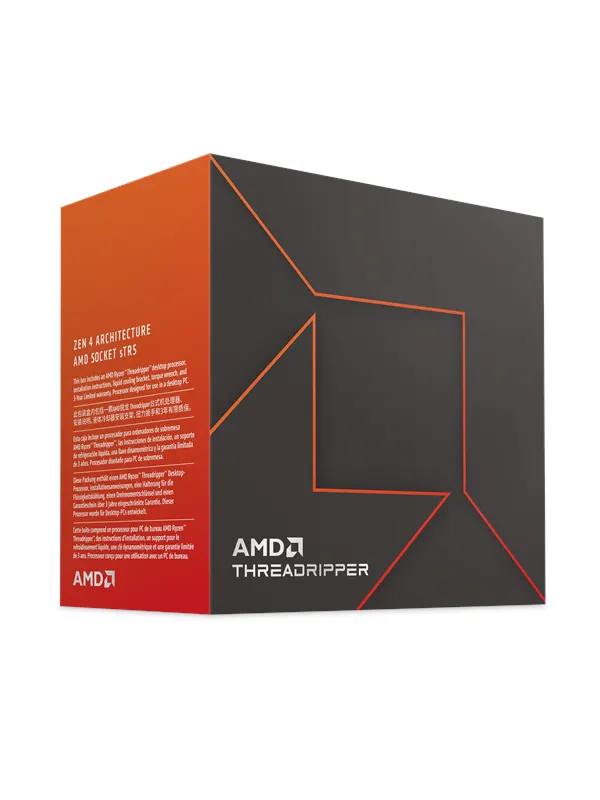 AMD Ryzen Threadripper 7970X CPU - 32 kärnor - 4 GHz - AMD sTR5 - AMD Boxed (utan kylare)