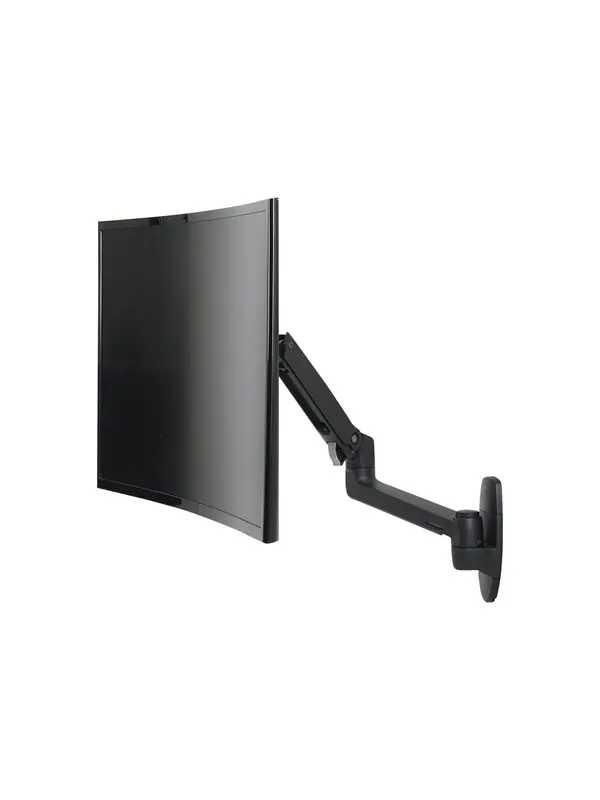 Ergotron LX Wall Monitor Arm - Matte Black