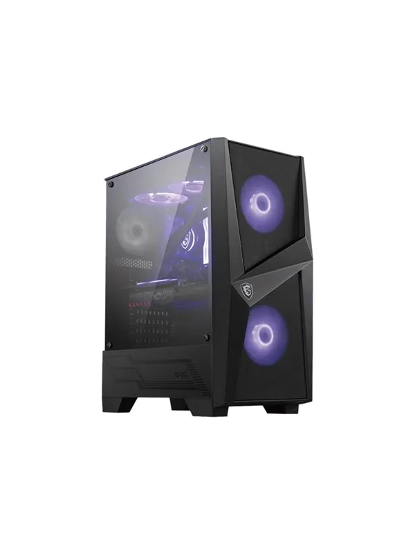 MSI MAG Forge 100M - Chassi - Tower - Svart