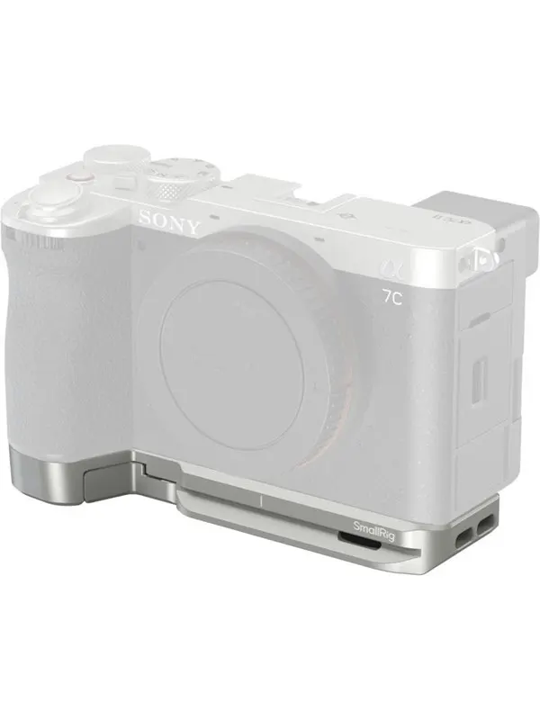 SmallRig 5482 Baseplate with Airtag Slot for Sony A7C II / A7CR Silver