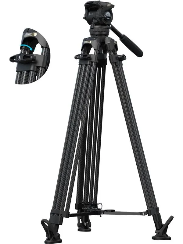 SmallRig 5580 FSD16 FreeSpeed Heavy-Duty Carbon Fiber Tripod