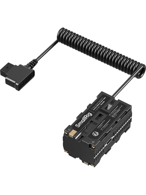 SmallRig 4884 D-Tap to Dual-Sided NP-F Dummy Battery Power Cable