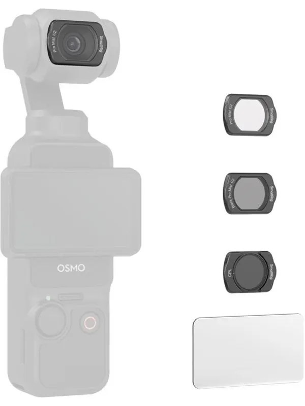 SmallRig 4775 Black / White Mist &amp; CPL Filter Set for DJI Osmo Pocket 3