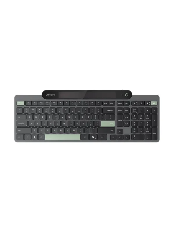 Lenovo Self-Charging Bluetooth Keyboard Nordic - Tangentbord - Nordisk - Svart