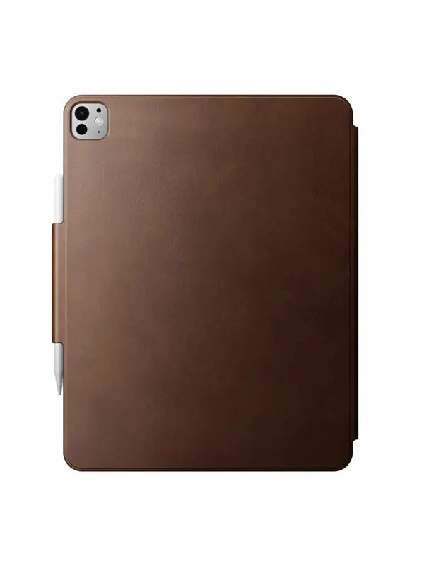 Nomad Leather Folio brown leather - iPad Pro 13" M4 M5