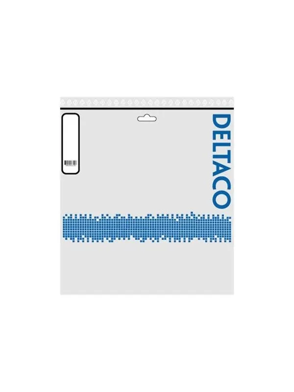 Deltaco STP-710V - patch cable - 10 m - white - Vit - 10m