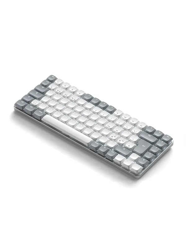Satechi SM1 Slim Mechanical Backlit Keyboard Nordic Layout - Light Grey - Tangentbord - Utan Numpad - Nordisk - Vit
