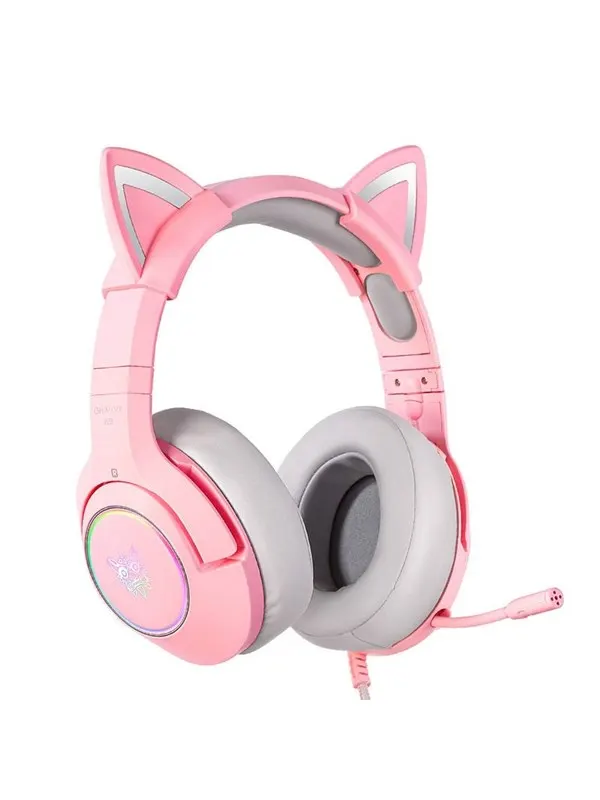 ONIKUMA Gaming headphones  K9 Pink RGB
