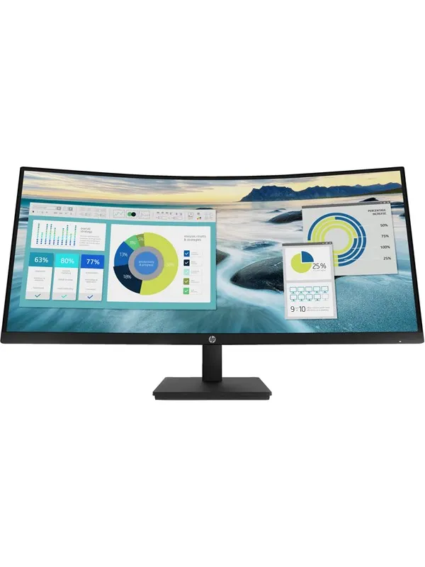 HP P34hc G4 - 3440x1440 (UWQHD) - 60Hz - VA - 65W USB-C