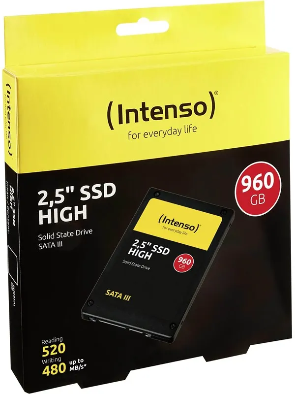 Intenso SSD SATA III High Performance - 960GB - 2.5" SATA-600