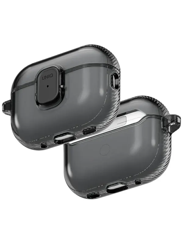 UNIQ  Glase Pro Case for AirPods Pro 3 Lock Case - Clear Black
