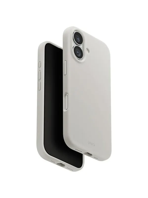 UNIQ Lino Case for iPhone 17 Magclick Charging - Grey