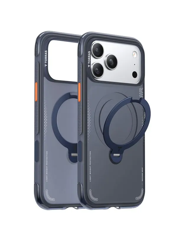 Torras Ostand Q3 Air - deep blue - iPhone 17 Pro