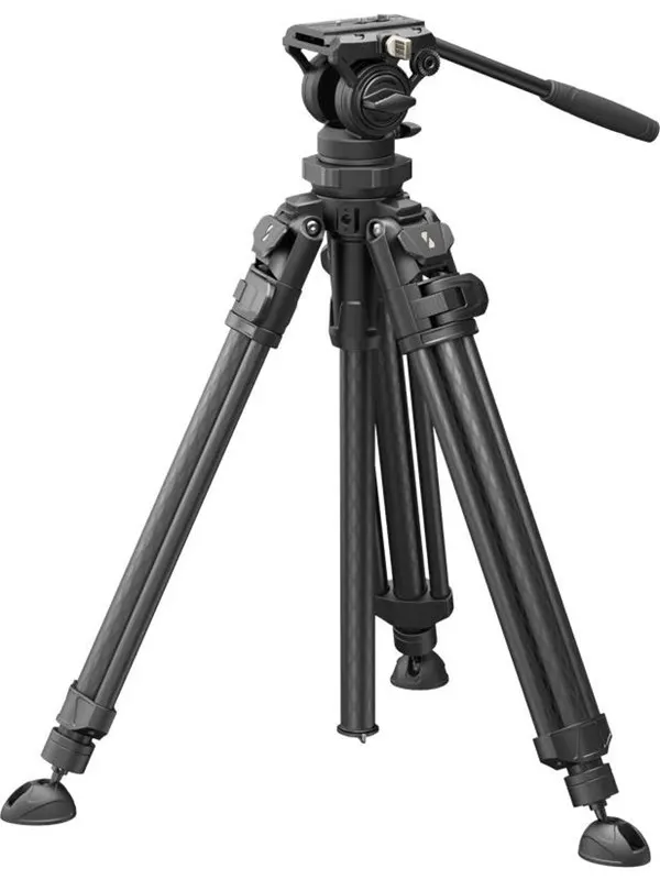 SmallRig 4420 Lightweight Video Carbon Fiber Tripod Kit AD-50 Pro