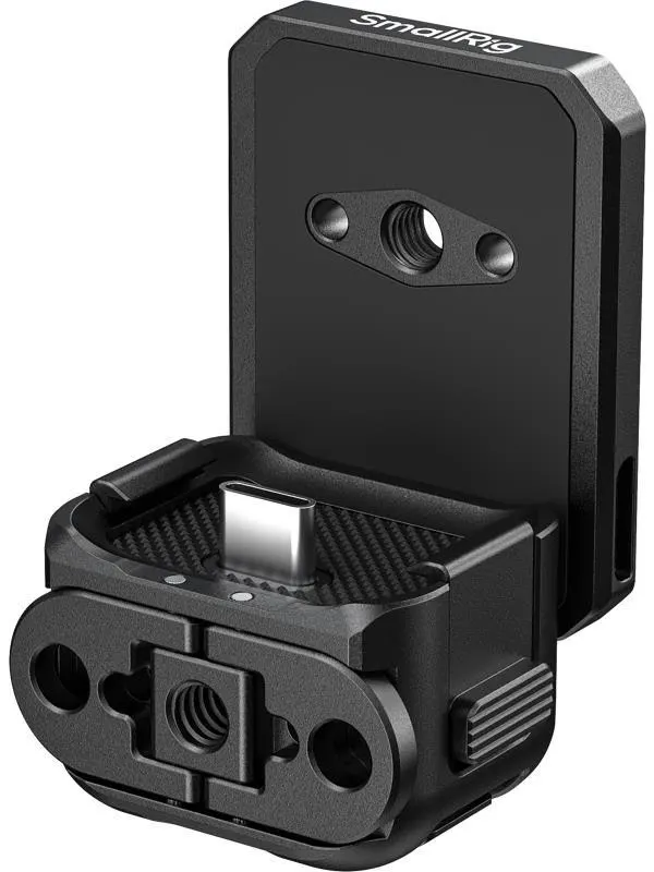 SmallRig 6359 Attachable Quick Release Backplate Mount Support with USB-C Port for DJI Osmo Pocket 4