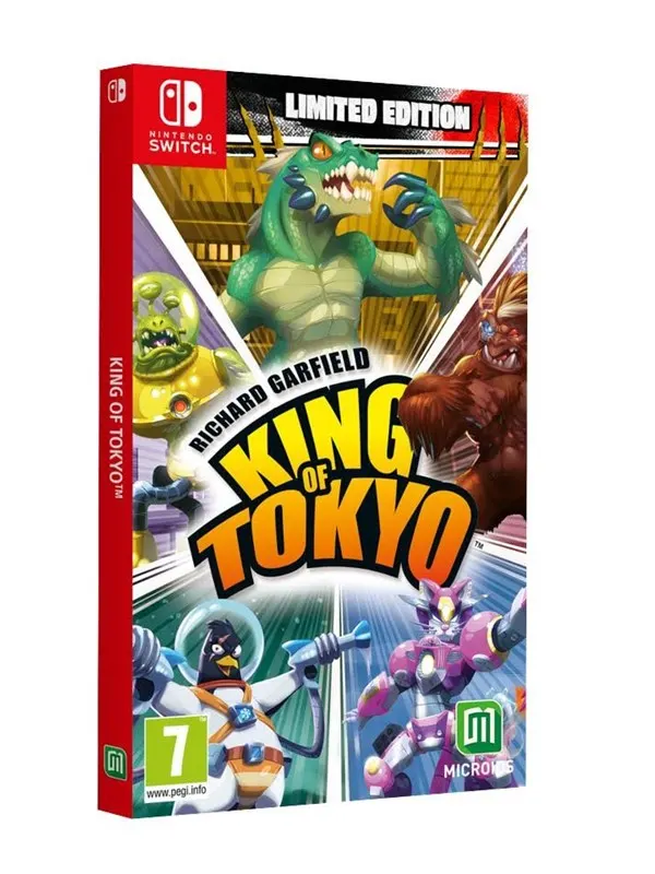 King of Tokyo (Limited Edition) - Nintendo Switch - Brädspel