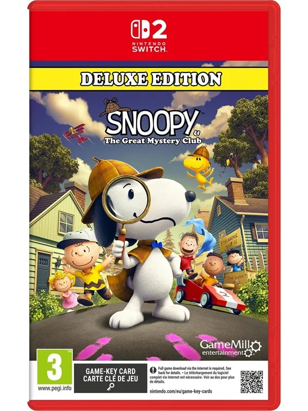 Snoopy &amp; The Great Mystery Club (Deluxe Edition) - Nintendo Switch 2 - Äventyr
