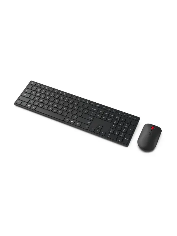 Lenovo Multi-Mode Pro Combo 6000 - keyboard and mouse set - QWERTY - Danish - eclipse black Input Device - Tastatur & Mus set - Dansk - Svart