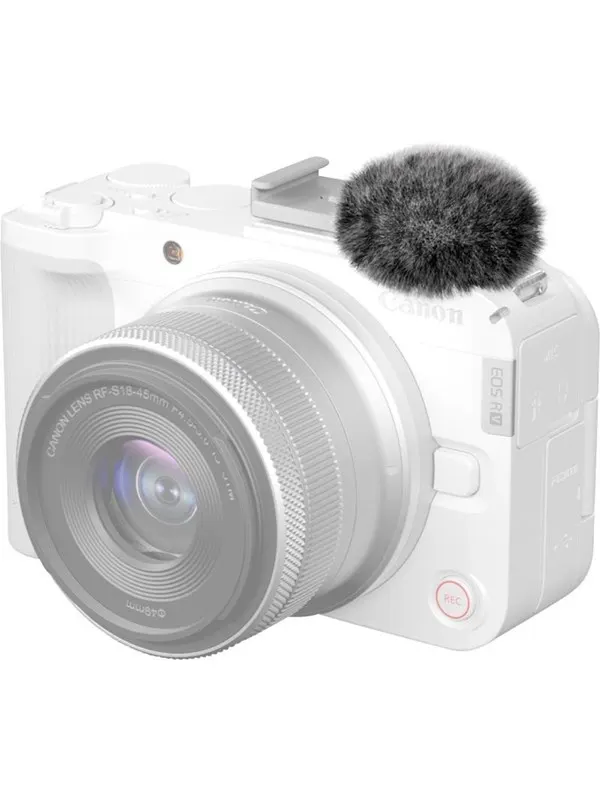 SmallRig 5434 Furry Windscreen Kit for Canon EOS R50 V (2pcs)
