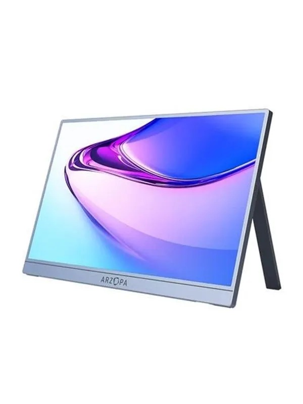 14" Arzopa A1S Portable Monitor - Silver Gray