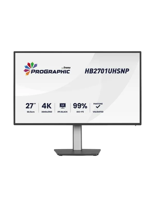 27" iiyama ProGraphic HB2701UHSNP-B1 - LED monitor - 4K - HDR