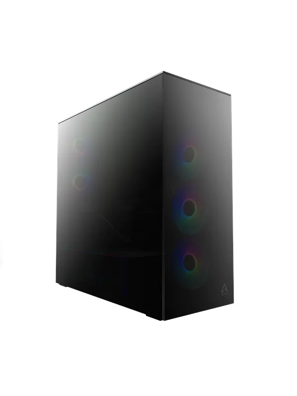 Arctic Xtender VG (Mirror Black) - Chassi - Miditower - Svart