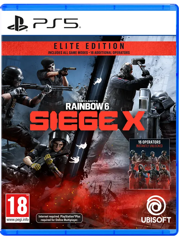 Tom Clancy's Rainbow Six Siege X (Elite Edition) - Sony PlayStation 5 - Skytte