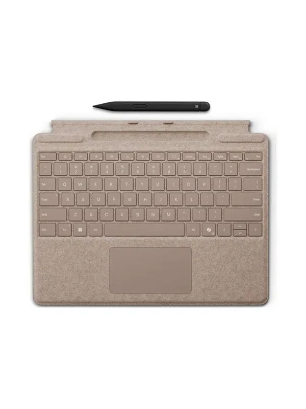 Microsoft Surface Pro Keyboard - Tangentbord - German/Austrian - Beige