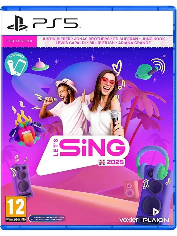Let's Sing 2025 - Sony PlayStation 5 - Musik